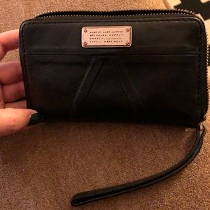 Marc by Marc Jacobs Black Leather Wallet